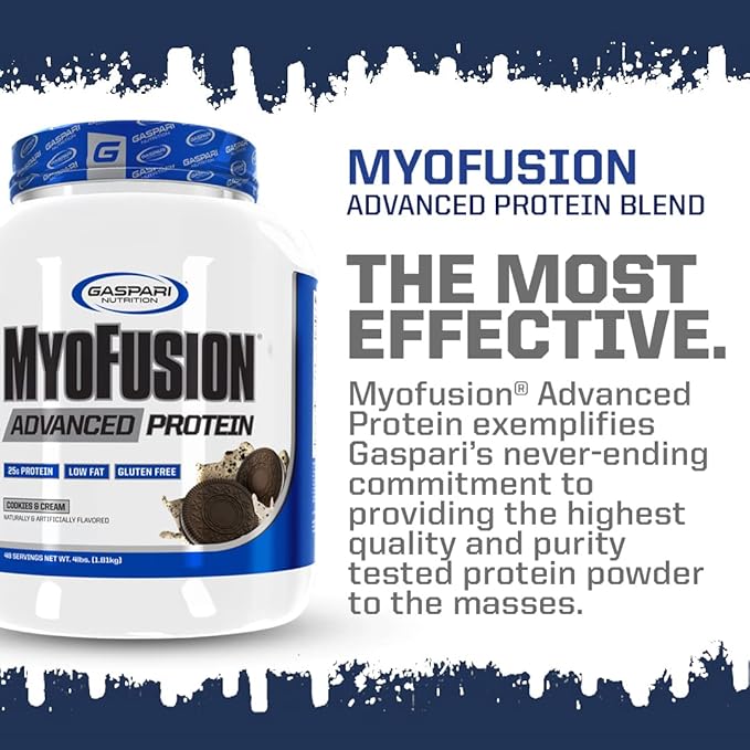 Gaspari Nutrition Myofusion Advanced Protein, Milk Chocolate