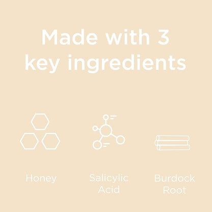 Karuna Skin - Clarifying+ Sheet Masks for Clear Skin, Moisturizing & Hydrating Face Masks Skincare, Sheet Mask with Honey, Salicylic Acid & Burdock Root, 1 Face Mask Sheets per Pack