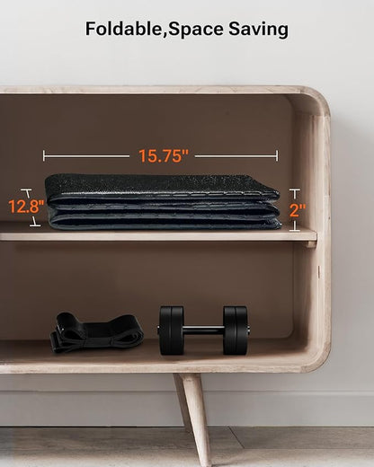 UREVO Foldable Treadmill Mat