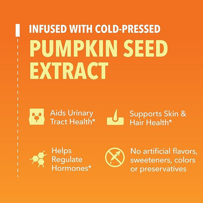 Organic Pumpkin Seed Oil for Prostate Health, Hormone Balance, Hair Health - Pumpkin Oil Supports Hair and Eyelash Health - 100% Cold Pressed Pumpkin Seed Extract - Non-GMO, Vegan, Unflavored, 30mL