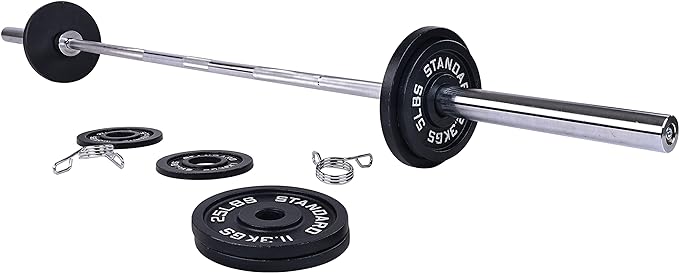 Signature Fitness Olympic Cast Iron Plate for Strength