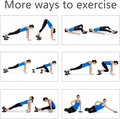 Double Sided Slide Core Slide Ultimate Core Coach Gym