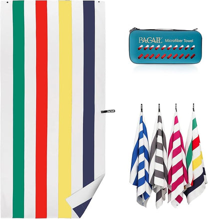BAGAIL Camping Towel with EVA Case