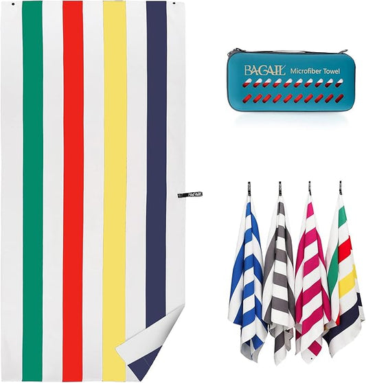 BAGAIL Camping Towel with EVA Case