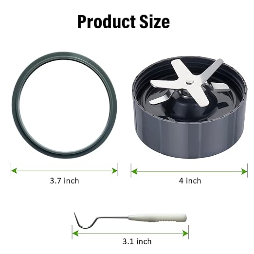 Blender Gasket Replacement Parts，Rubber O Ring Replacement for Nutribullet Blender 900W & 600W Series, Gaskets Replacement Seal Rings Gaskets Part for Nutribullet Blade (3pcs)