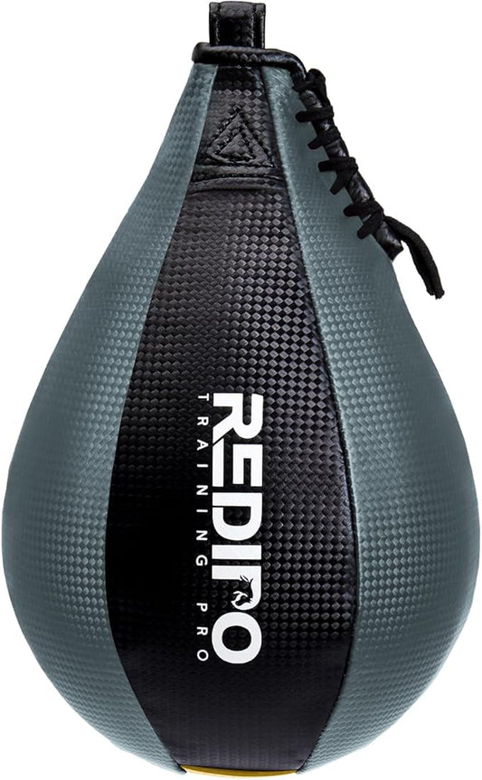 Boxing Speed Bag - PU Leather Speed Punching Ball for Boxing, MMA Training Speed Ball Reflex Ball Boxing Equipment, Punching Bag Workout Kicking Training Home Gym Exercise Speed Ball