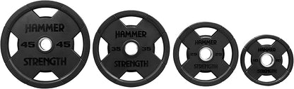 Hammer Strength 45Lb Round Rubber Olympic Plate