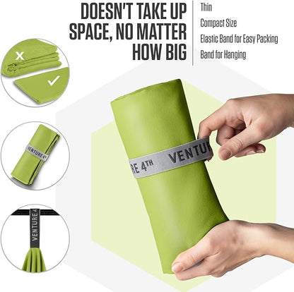 VENTURE 4TH Quick Dry Towel. Microfiber Travel Towel