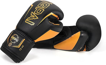 Boxing Gloves for Men,Women,Child, Heavy Bag Workout Boxing Gloves,Durable Leather and Thickened Fist Peak Professional Sparring Training Fighting Gloves for Kickboxing,Muay Thai,MMA
