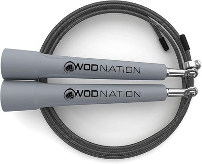 WOD Nation Adjustable Speed Jump Rope For Men