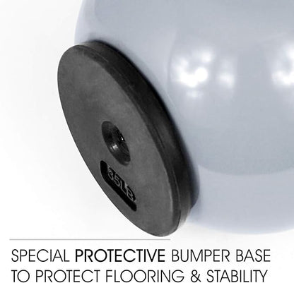 Yes4All Kettlebells Rubber Base (10-65 lbs)
