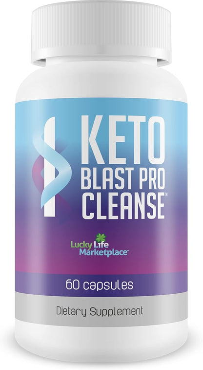 Keto Blast Pro Cleanse - Keto Friendly Keto Cleanse - Natural Probiotic & Cleanse - Support Full Body Cleansing & Waste Removal - Gut Cleanse - Colon Cleanse - Detox Cleanse