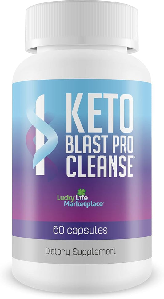 Keto Blast Pro Cleanse - Keto Friendly Keto Cleanse - Natural Probiotic & Cleanse - Support Full Body Cleansing & Waste Removal - Gut Cleanse - Colon Cleanse - Detox Cleanse