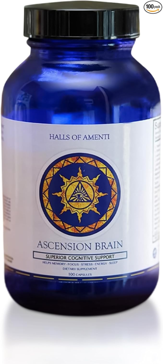 Halls of Amenti - Ascension Brain - Nootropic Supplement (100 Cap)