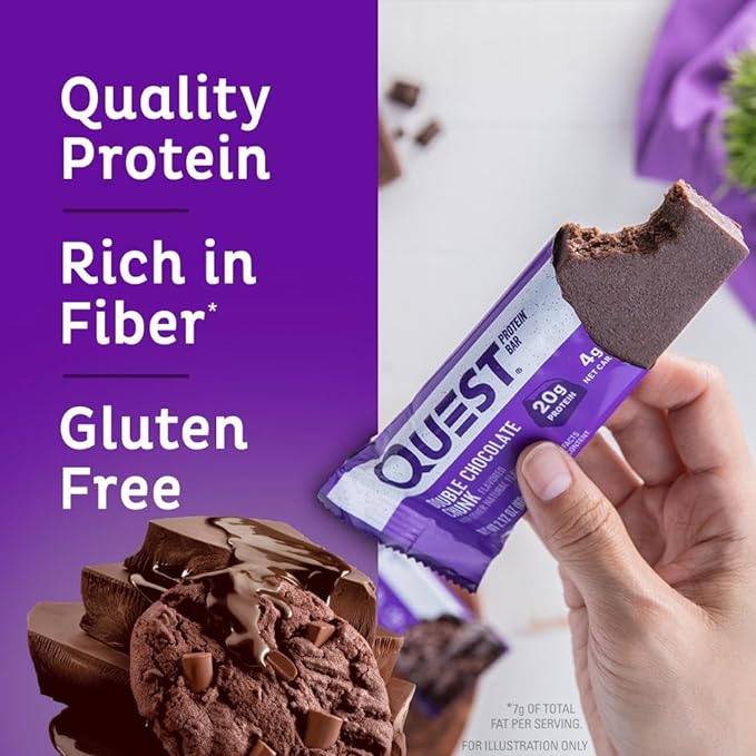 Quest Nutrition High Protein Chocolate, 12 Count (Pack of 1)