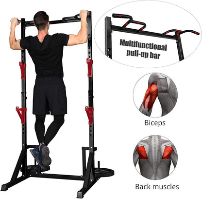 CANPA Multifunction Power Rack with Pull up Bar