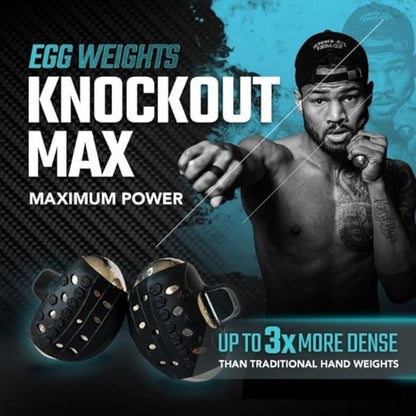 Egg Weights Knockout Max 5.0 lbs Set Bismuth 2 Eggs, 2.5 lbs