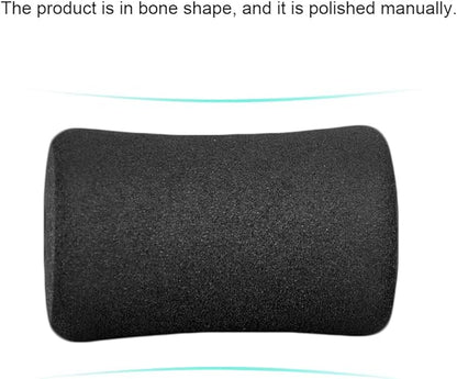 Sponge Foam Foot Pad Roller Pair 1-inch Rod 4.53" X 2.56" Od 0.87" Id)