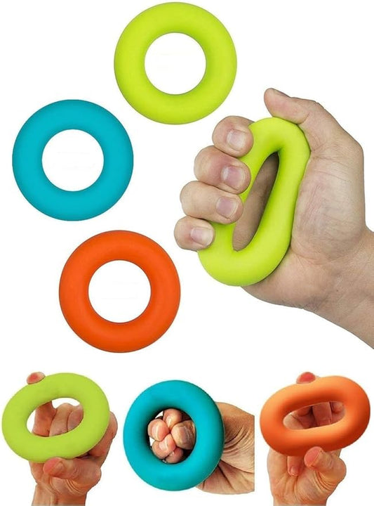Grip Strength Trainer 3 Resistance Levels(3 PCS)