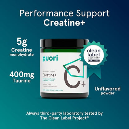 Puori Creatine+ Performance Support