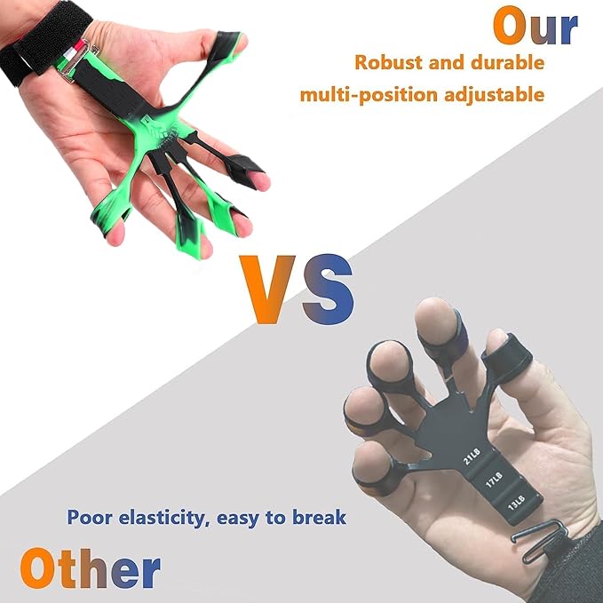 Grip Strength Trainer/Forearm Strengthener Rehabilitation/4PCS
