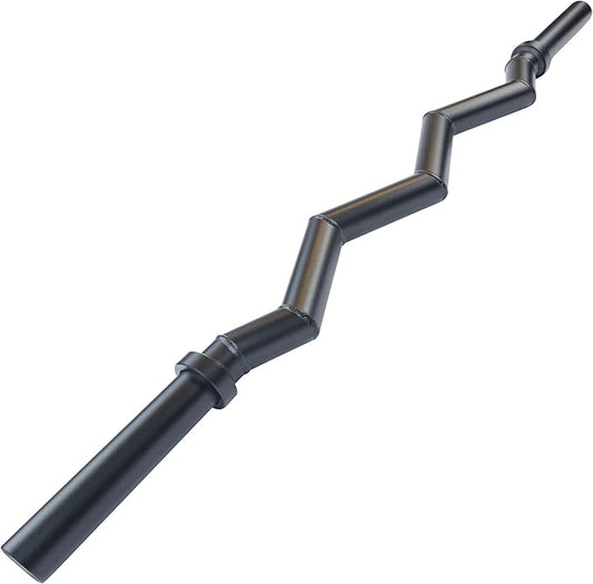 Body-Solid (OB48F) Olympic Steel Curl Barbell for Weightlifting 48 in.