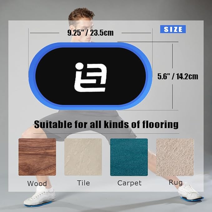 Gliding Discs Core Sliders Smooth Use On Carpet