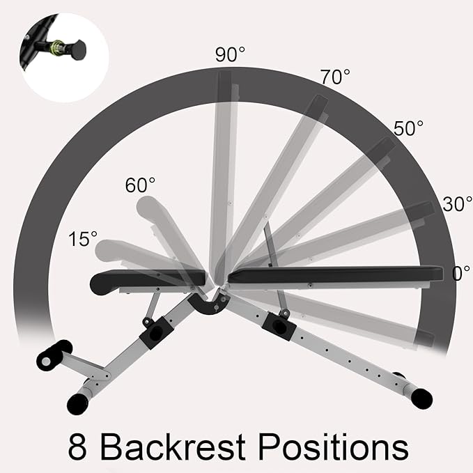 NicBex Weight Bench