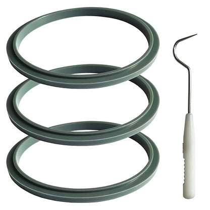 Blender Gasket Replacement Parts，Rubber O Ring Replacement for Nutribullet Blender 900W & 600W Series, Gaskets Replacement Seal Rings Gaskets Part for Nutribullet Blade (3pcs)