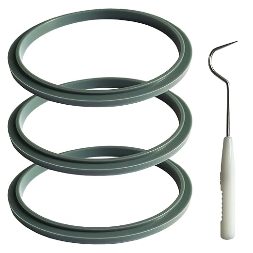 Blender Gasket Replacement Parts，Rubber O Ring Replacement for Nutribullet Blender 900W & 600W Series, Gaskets Replacement Seal Rings Gaskets Part for Nutribullet Blade (3pcs)