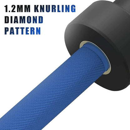 Olympic Barbell EZ Bar Curl Bar 4ft/5ft/7ft 2 Inch (300lb/330lb/400lb/700lb/1000lb/1500lb)