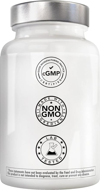 Amen Leaky Gut Supplement - Advanced Formula with Bioavailable L Glutamine, Zinc, Turmeric, DGL Licorice Root - Marshmallow Root - Probiotics & Fermented Prebiotics - Vegan, Non-GMO - 90 Capsules