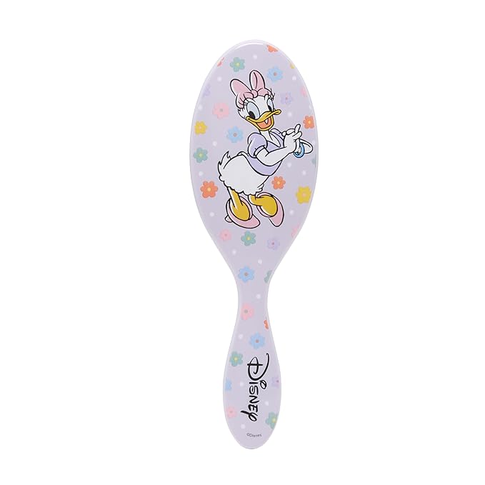Wet Brush Original Detangling Hair Brush, Daisy (Hello Disney) - Ultra-Soft IntelliFlex Bristles - Detangler Brush Glide Through Tangles With Ease For All - For Women, Men, Wet & Dry Hair