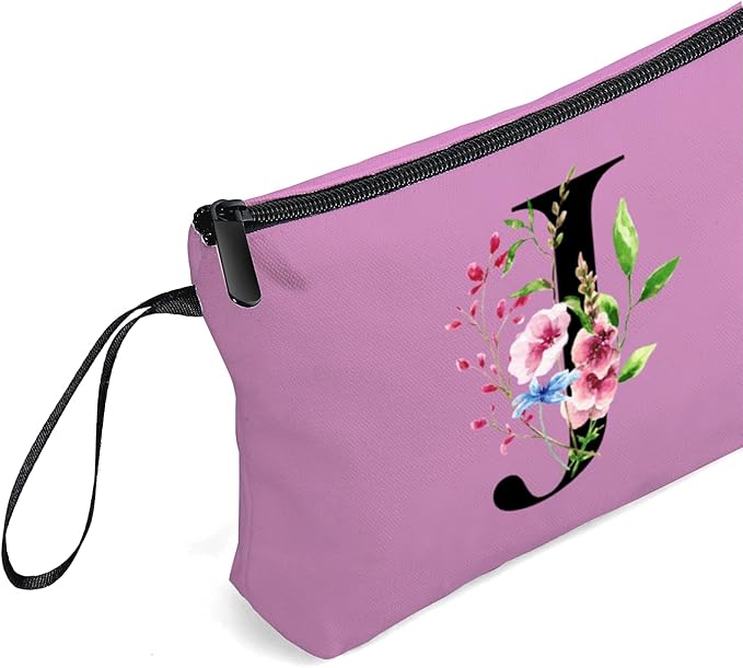SEAMOON Birthday Inspirational Bridesmaid Proposal Team Small Gifts for Women Mom Aunt Teacher Sister Coworkers Makeup Cosmetic Bag Travel with Mirror Mothers Day Christmas Graduation J