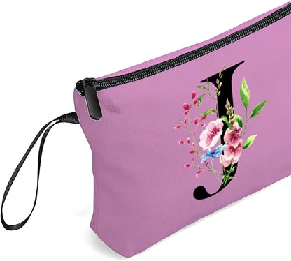 SEAMOON Birthday Inspirational Bridesmaid Proposal Team Small Gifts for Women Mom Aunt Teacher Sister Coworkers Makeup Cosmetic Bag Travel with Mirror Mothers Day Christmas Graduation J