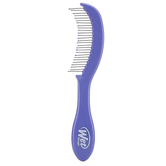 Wet Brush Custom Care Thin Hair Detangling Comb Purple