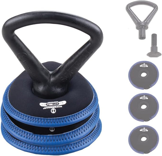 Hyperwear SoftBell Adjustable Kettlebell Set - Soft