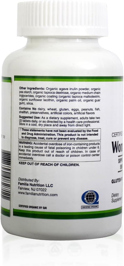 Women's Multivitamin with Vitamins A, C, D, E, B-6 and B-12 for Daily Nutritional Support Non-GMO & Gluten Free - 60 Count
