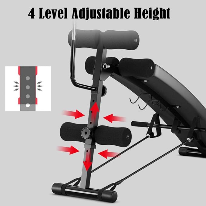 Sit up Bench- SPORFIT Adjustable Decline Bench
