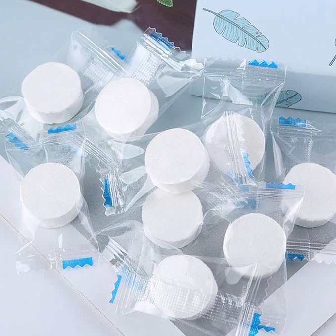 Compressed Towels, Darate 100PCS Portable Disposable Towels - (100PCS)