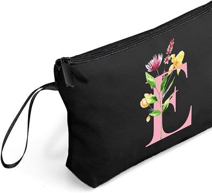 SEAMOON Bridesmaid Proposal Bridal Birthday Unique Gifts for Women Bride Friend Bestie Personalized Travel Make up Cosmetic Bag with Mirror Valentines Mothers Day Christmas Graduation E