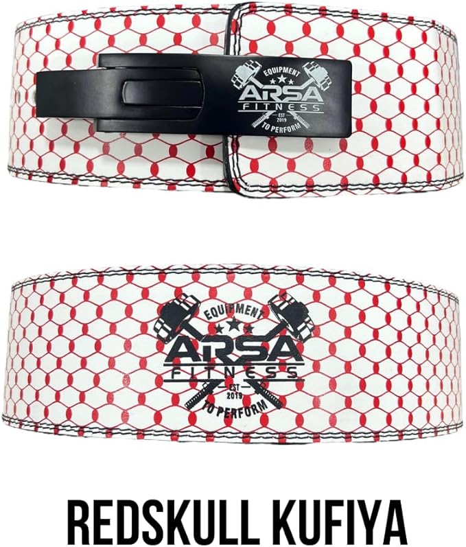 Weightlifting Adjustable Buckle Belt for Men & Women 10MM Thickness 4" Width