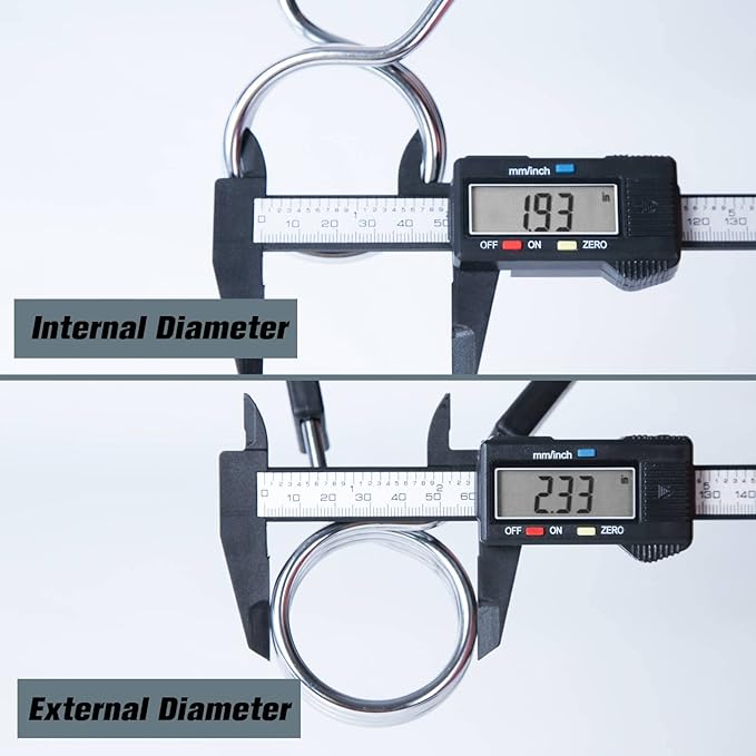 RitFit Olympic Barbell Clamps 2-Inch Spring