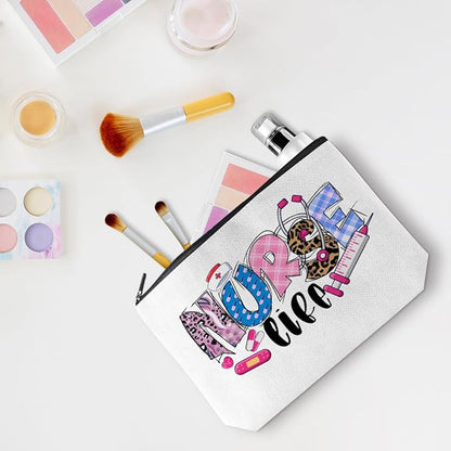 Multifunctional Cosmetic Bag for Women - Makeup, Travel - Multicolor - 4 Pack