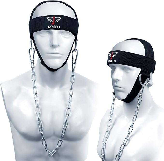 Jayefo Sports Neck Training Exerciser Harness Traps Muscle