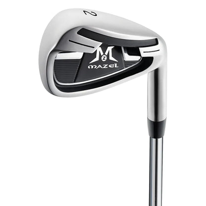 MAZEL Golf Individual Iron 1,2,3,4,5,6,7,8,9, Golf Iron with Steel Shafts for Right Handed Golfers