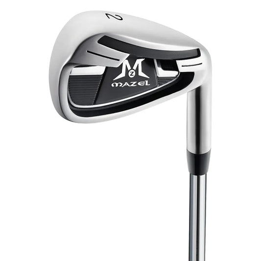 MAZEL Golf Individual Iron 1,2,3,4,5,6,7,8,9, Golf Iron with Steel Shafts for Right Handed Golfers