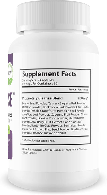 Keto Cleanse - Pro Complete Balanced Cleanse & Gut Support - Aid Toxin Removal & Nutrient Absorption - Help Cleanse The Body & Digestive Tract - All Natural Formula - Promote Healthy Gut & Digestion