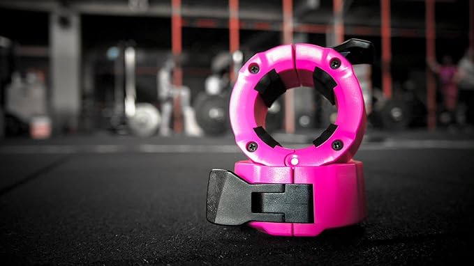 GorillaJaw Olympic Barbell Clamps Quick Release Pair of 2In Pro