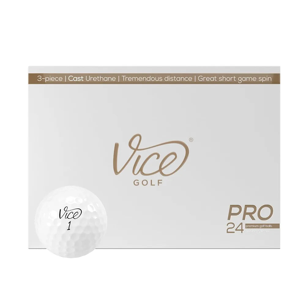 Vice Pro White Golf Balls )